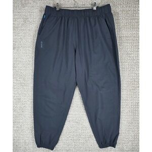 Janji Womens Transit Tech Pant Black Running Joggers Size XL